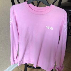 Vans Rose Pink Long Sleeve T-Shirt
